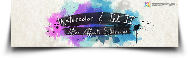 Watercolor, Paint Splatters & Brush Stroke PACK - 2